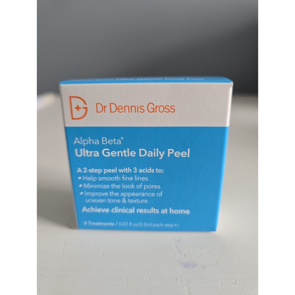 Dr Dennis Gross Alpha Beta Ultra Gentle Daily Peel 5 Treatments NEW